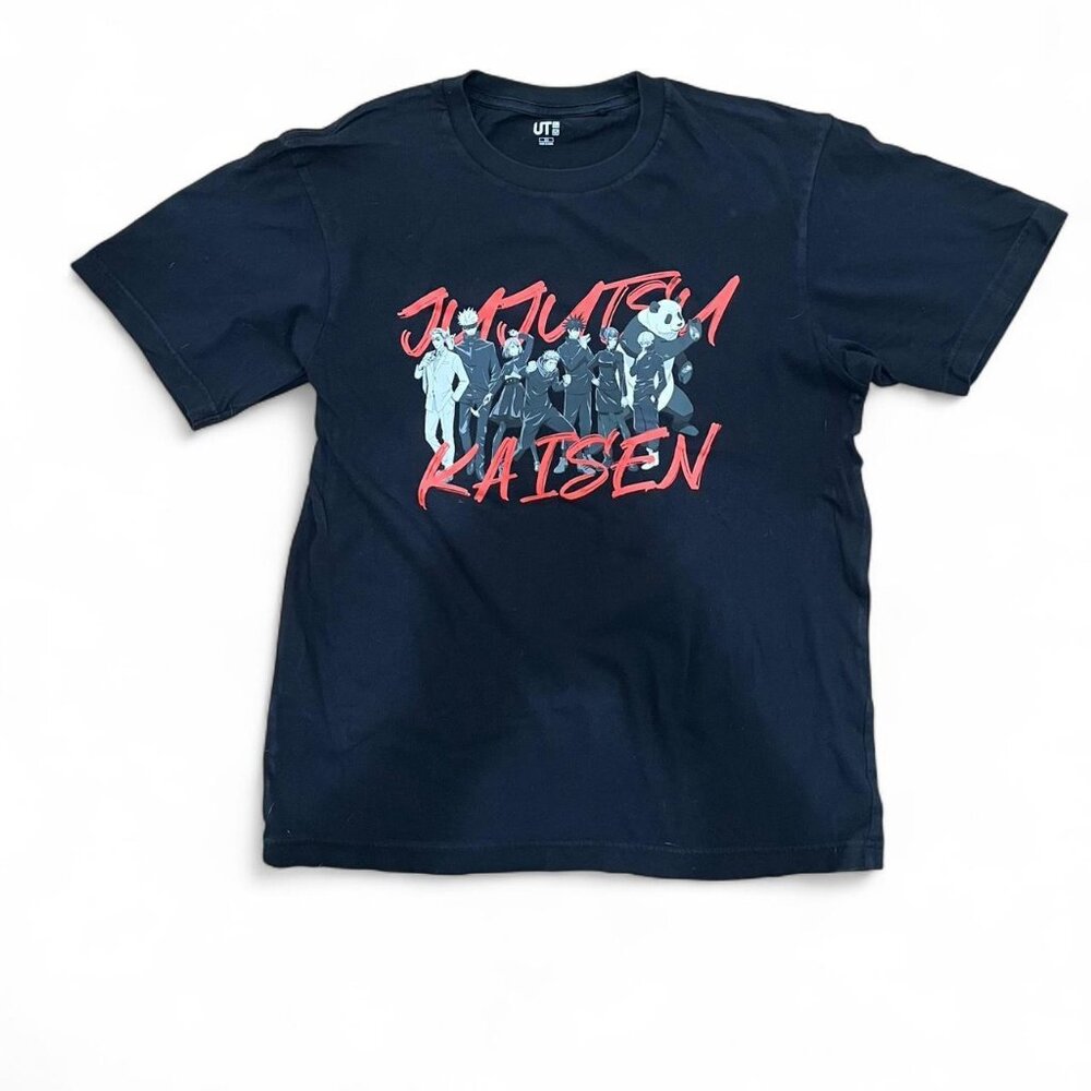 UNIQLO x Jujutsu Kaisen Graphic Tee (Black)